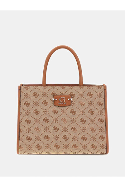 Guess Γυναικεία καφέ τσάντα Neda HWJP9654220-LTL