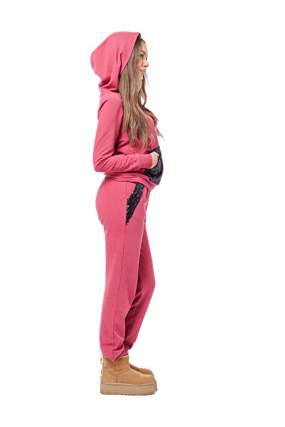 AD Fashion Mirela burgundy tracksuit - 42EU