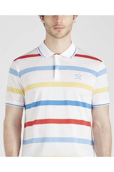 PAUL&SHARK Men's Knitted Polo Shirt C.W. Cotton