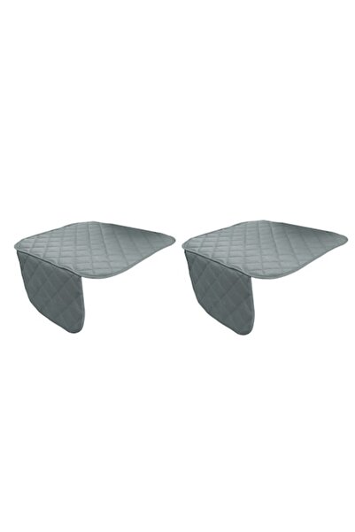 Metru Patrat Set 2 protectii auto matlasate, pentru sezut scaun sau bancheta, universale, gri,
