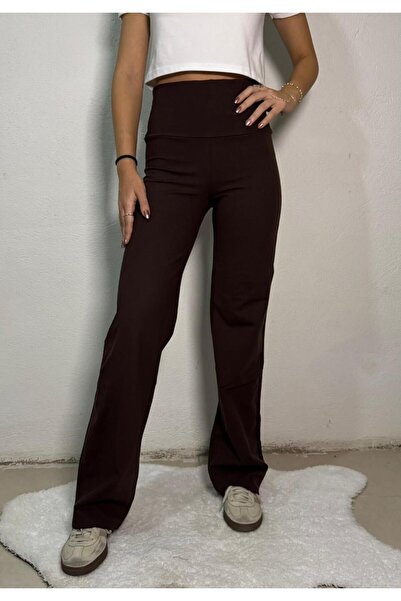 Butik Kadın Giyim İspanyol Paça Tayt Pantolon