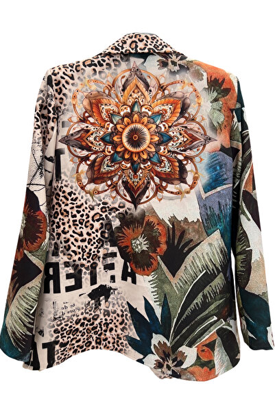 OEM Modern jacket with floral art for women