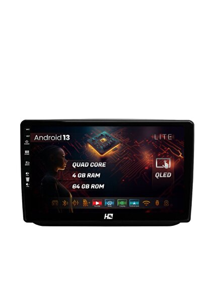 HUB64 Navigatie Skoda Fabia (2007-2014), 4GB RAM, Quadcore, Carplay, Android ...