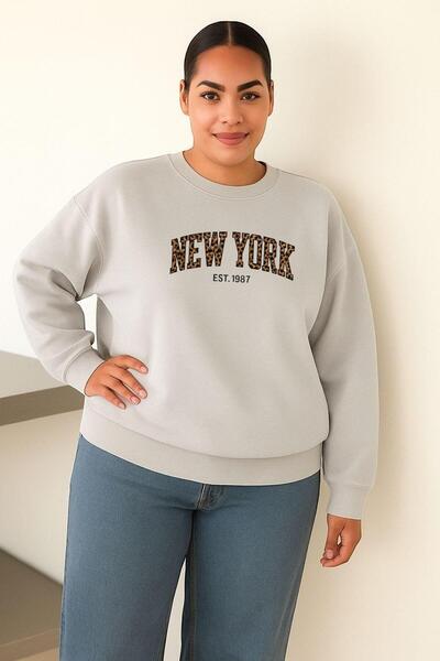 DM DOLCE MORE Hanorac unisex de mărime mare, cu 3 fire, din bumbac pieptănat,...