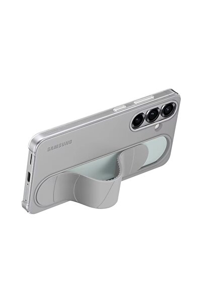 Samsung جراب بمقبض قائم لهاتف Galaxy S25 | رمادي | EF-GS931CJEGWW