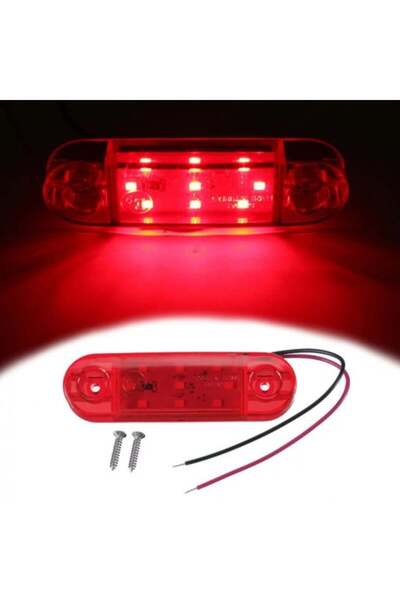 Led Light Alex Lampa de gabarit 9 smd Rosie 12 v-24 v