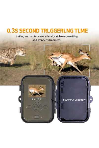 OEM Hunting Camera, 950A, with 2 Lenses, 36MP Photo, Full HD, Audio-Video, IR 25m