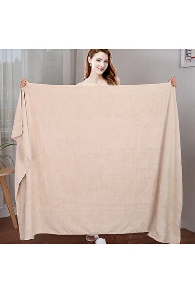 Choice 180X80CM Light Camel super large Microfiber bath towel,soft, high abso...