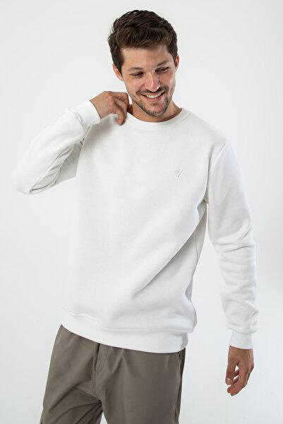 YXC Trend Maker Ανδρικό φούτερ με στρογγυλή λαιμόκοψη από οργανικό ύφασμα με κανονική εφαρμογή