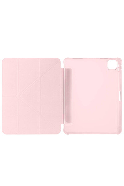 Canpay Gold Color iPad Case – Stylish Model with Pen Compartment and Foldable Stand (iPad Air 11 2025 M3 Compatible)