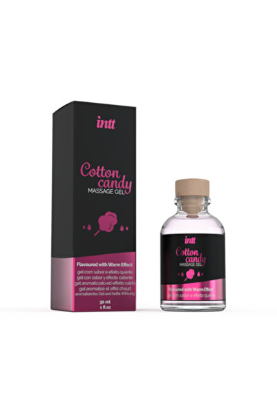 İntt Gel aromatic, Intt, efect de încălzire, aromă de vată de zahăr, 30 ml