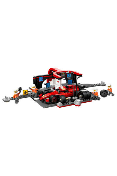LEGO Box office and F1® mechanics with Ferrari car – City