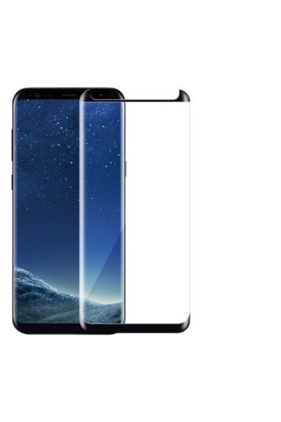 Samsung Folie Sticla Curbata Galaxy S8 Full Glue 4D/5D Negru