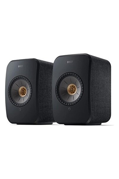 Kef LSX Karbon Siyah II Bluetooth Hi-Fi Aktif Hoparlör