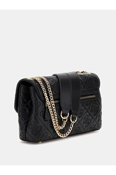 Guess Adelasia Women's Black Shoulder Bag Hwql9658210-Bla