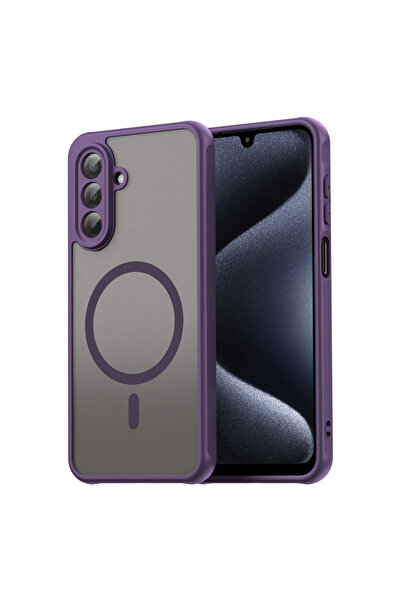 Techsuit Samsung Galaxy A17 5G HaloFrost II MagSafe, purple