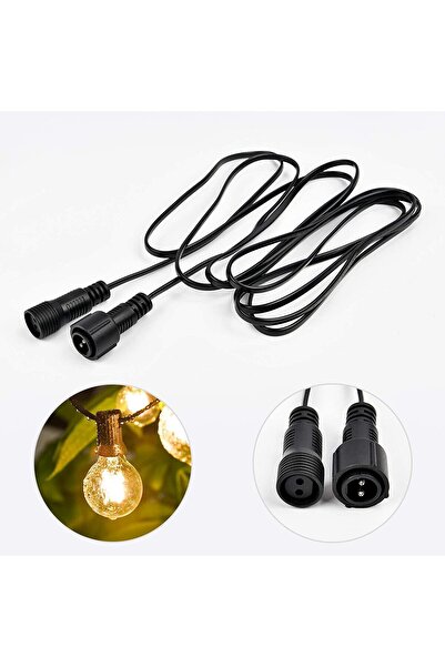 Flippy Extension for Light Installation, Flippy, 3 m, 230V, Black Wire