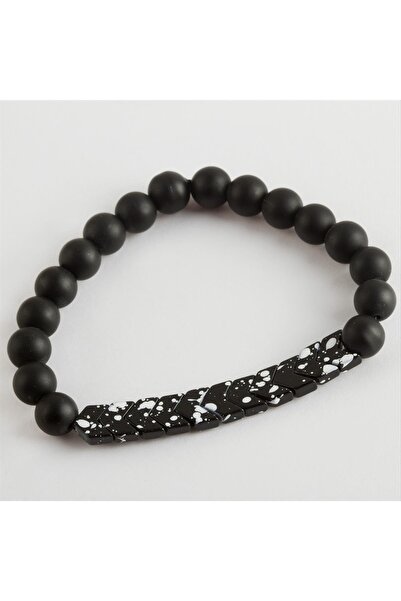 TakÇalıştır Onix Hematite Natural Stone Bracelet Natural Stone Bracelet Styli...