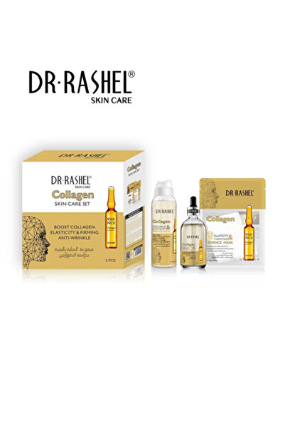 DR.RASHEL مجموعة العناية بالبشرة بالكولاجين من دكتور راشيل، 3 قطع