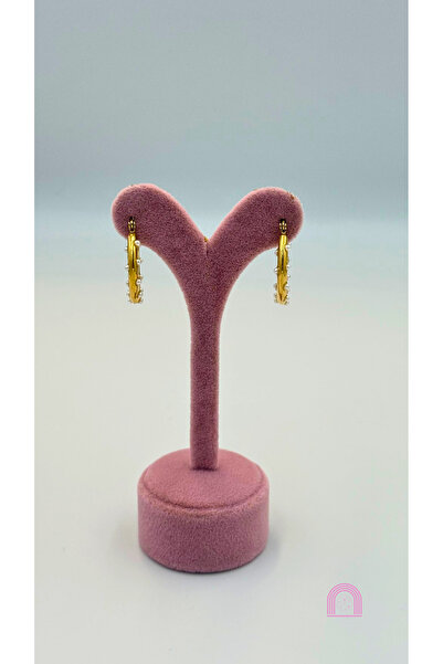 Moond Accessories أقراط دائرية رفيعة من الفولاذ