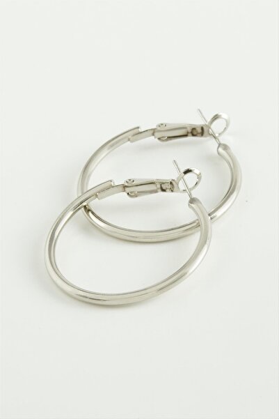 Ronanna حلق معدني دائري 3 سم