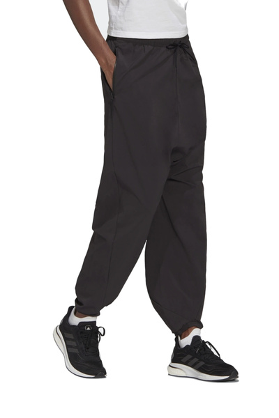 adidas Pantaloni sport ZNE Low Cut Motion pentru femei, negri, mărime S