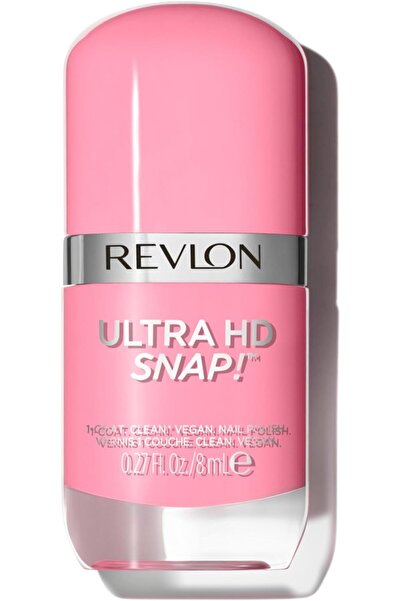 Revlon Ultra HD Snap Nail Colors, Natural Rich Glossy Nail Polish, 100% Vegan Formula, No Base and T