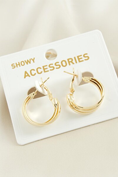 Avior Collection 3 Row Trend Hoop Earrings