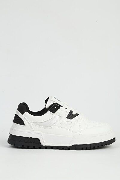 Benetton White Black Women's Sports Shoes Imported Bni-12158