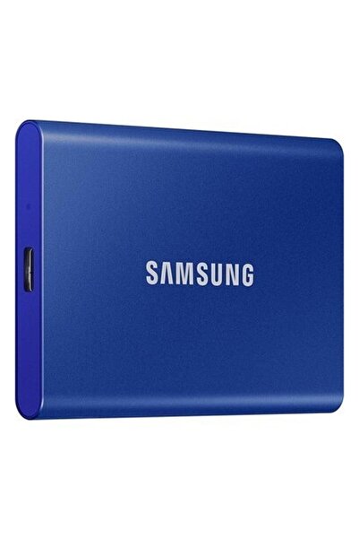 Universal Samsung 500GB T7 Usb3.2 1050MB-1000MB-S Taşınabilir SSD Mavi MU-PC5...
