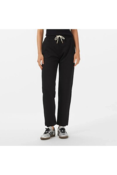 Guess Peony Kadın Siyah Aktif Regular Fit Eşofman Altı V5YB06KBSL2-FJ8A