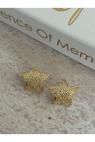 LUXSTONE Star Gold Earrings