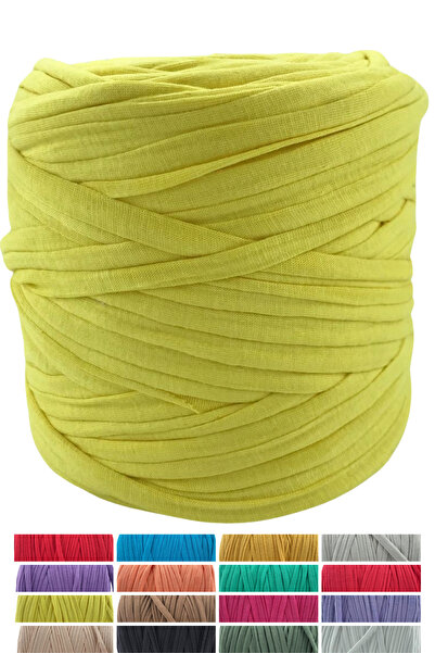 Chibago Sarı 001 Penye Ip Büyük Boy 650 gr 130 Mt Örgü Ipi