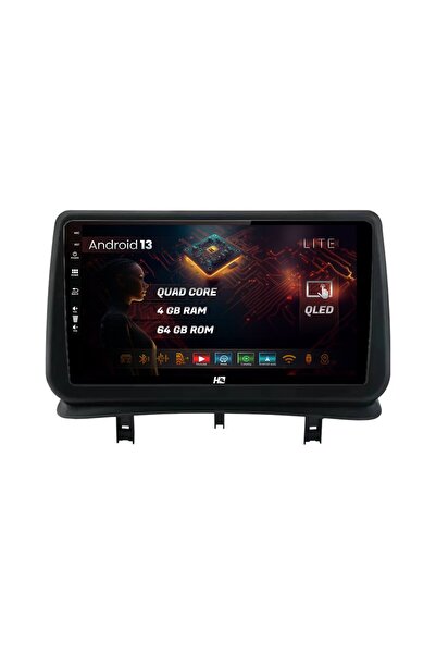 HUB64 Navigatie Renault Clio 3 (2005-2013), 4GB RAM, Quadcore, Carplay, Andro...