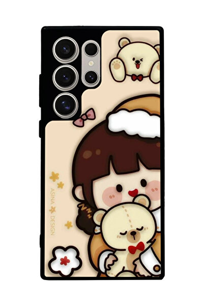 Aksel Kılıf حافظة سامسونج جالاكسي S22 الترا متوافقة باللون الأسود غير اللامع،...