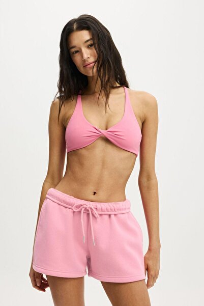 Seeh Pink Cotton Women's Shorts Sh287