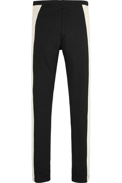 Calvin Klein COLOUR BLOCK MONOGRA Kadın Siyah Tayt