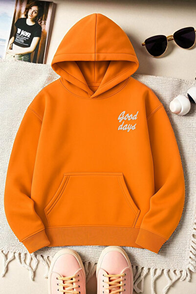 trendypassion Unisex Good Days εμπριμέ φούτερ μεγάλου μεγέθους