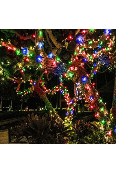 Bibilel Χριστουγεννιάτικα Φωτάκια σε Κορδόνι 20 μ. 300 LED 1 εκ. Πολύχρωμα