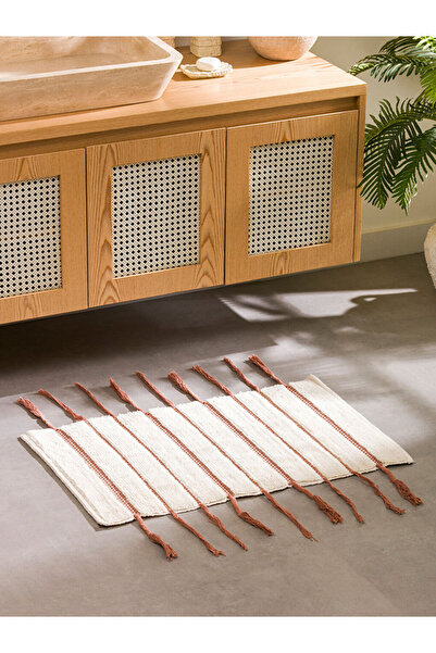 LC Waikiki Create Your Style from Uzg Store |   Line Embroidered Bath Mat 50X80 cm