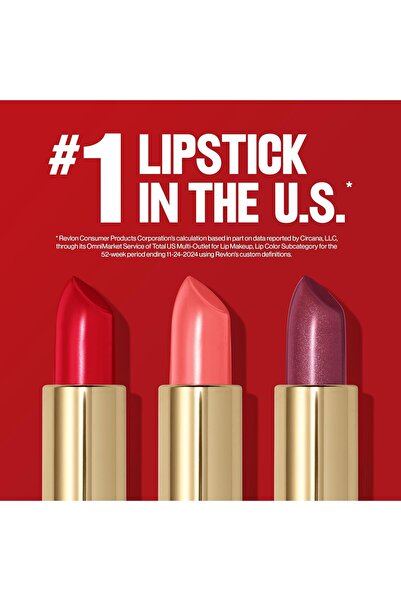 Revlon Super Lustrous Lipstick, High Impact Lipcolor With Moisturizing Creamy Formula Rum Raisin (535)