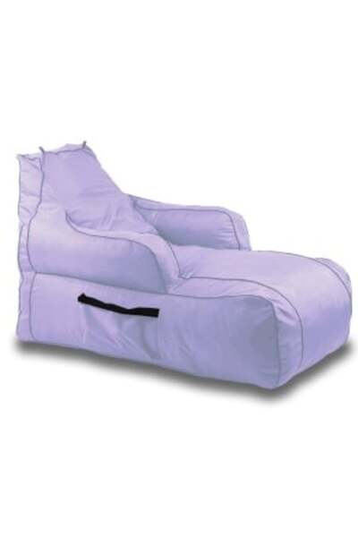 Pufrelax Fotoliu Player Pufrelax, material impermeabil, Lilac