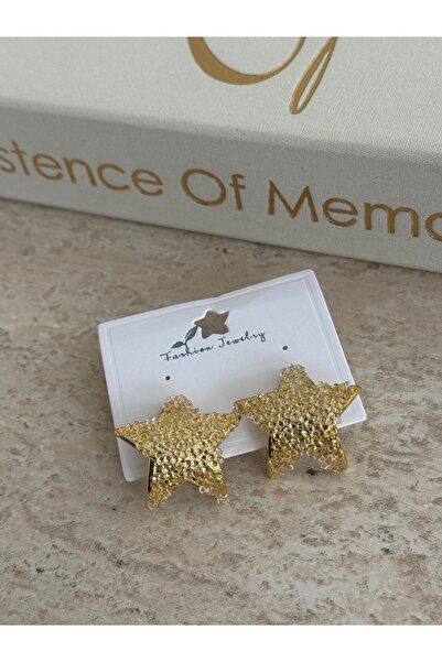 LUXSTONE Star Gold Earrings