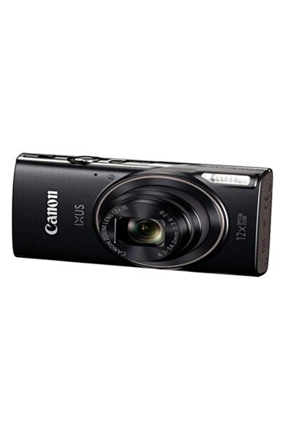 Canon Ixus 285 Hs Dijital Kompakt Fotograf Makinası Siyah Siyah