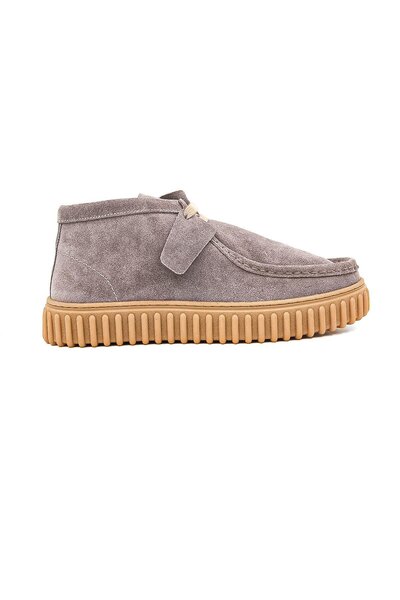 Freefoot 263270 Ανδρικές μπότες casual με δύο κορδόνια - καπνιστό