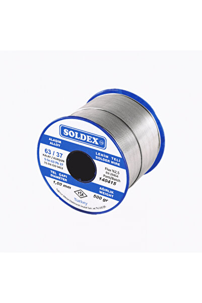 Soldex Lehim Teli 1mm 500Gr Sn63 - Pb37