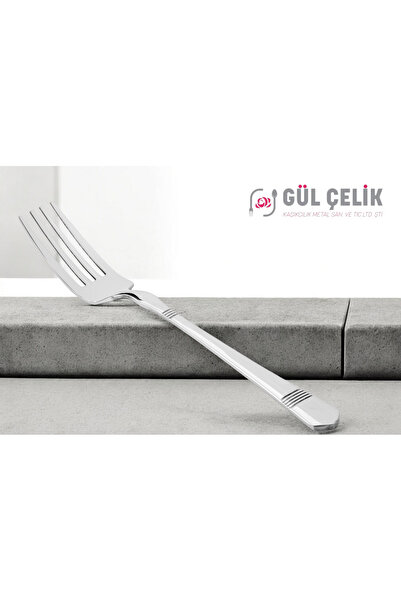 KAVEH 12 Person Dinner Forks Alvina Model 304 Quality 18/10 Stainless Steel