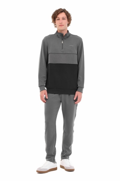 lumberjack ML LUKA 16ITL815 5PR Gri Erkek Sweatshirt