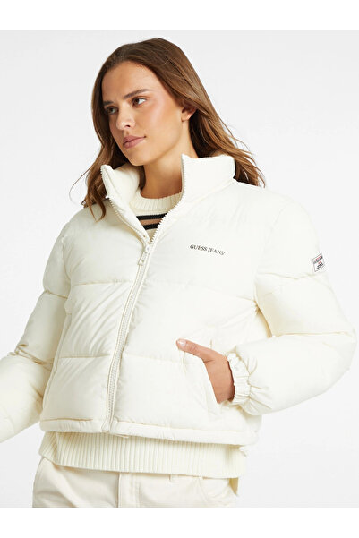 Guess Gj Cropped Kadın Krem Mont W4BL20WGII2-G053