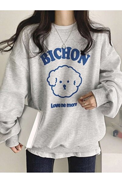 trendypassion Hanorac oversize unisex Love Me More imprimat